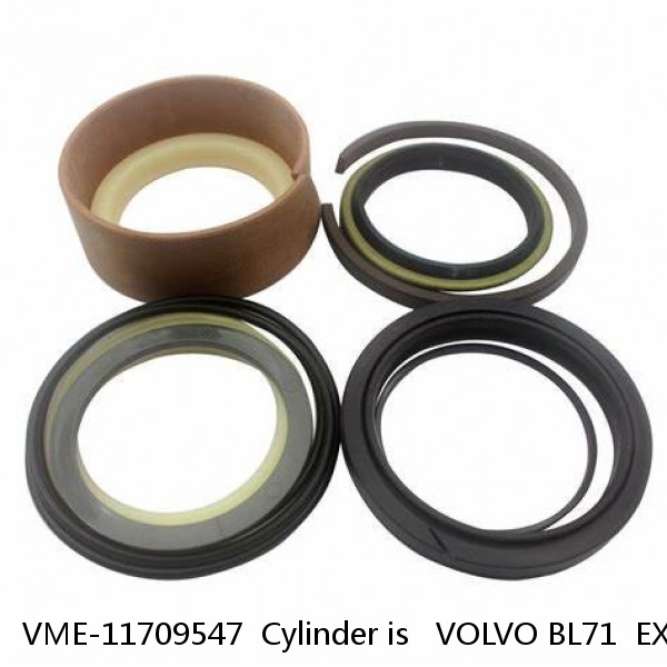 VME-11709547  Cylinder is   VOLVO BL71  EXCAVATOR STEERING BOOM ARM BUCKER SEAL KITS HYDRAULIC CYLINDER factory