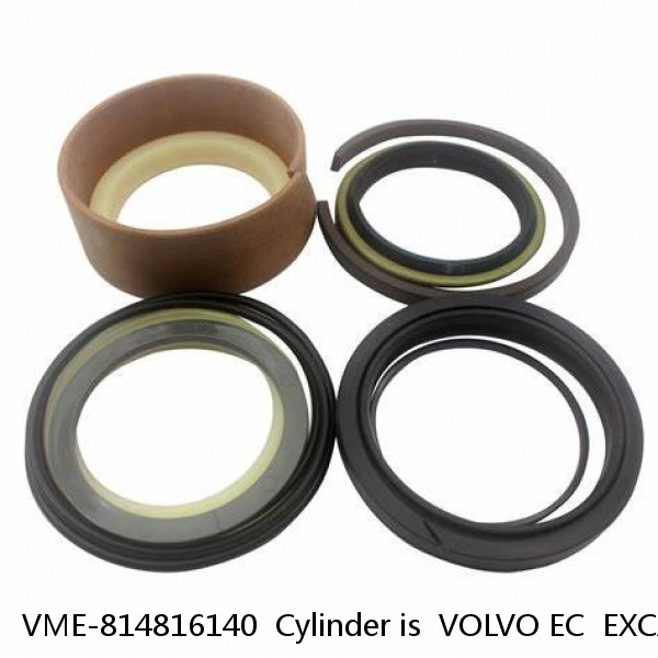 VME-814816140  Cylinder is  VOLVO EC  EXCAVATOR STEERING BOOM ARM BUCKER SEAL KITS HYDRAULIC CYLINDER factory