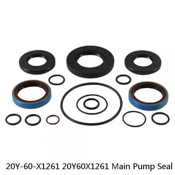20Y-60-X1261 20Y60X1261 Main Pump Seal Kit For Excavators KOMATSU PC200-5 Service