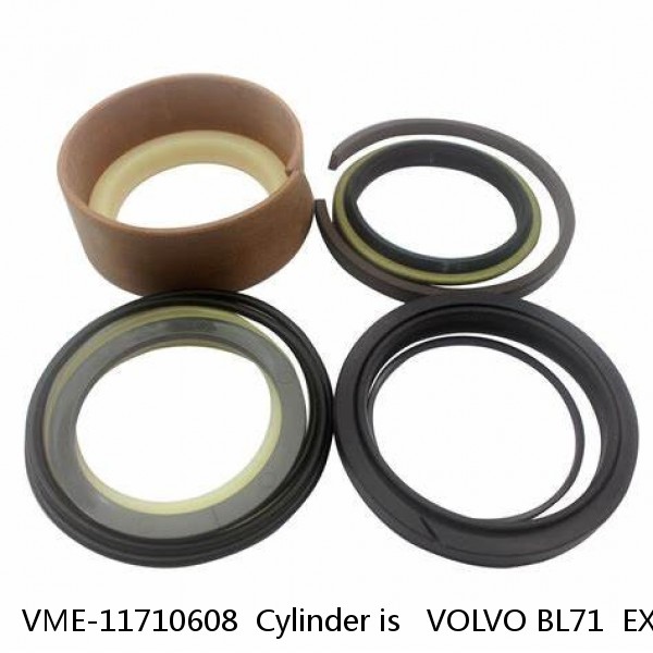VME-11710608  Cylinder is   VOLVO BL71  EXCAVATOR STEERING BOOM ARM BUCKER SEAL KITS HYDRAULIC CYLINDER factory #1 small image